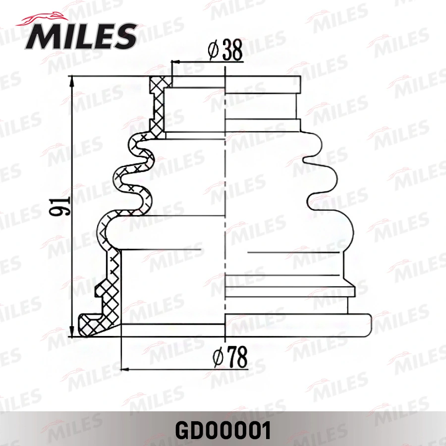 ATE 24.5112-0260.3 Brake Hose