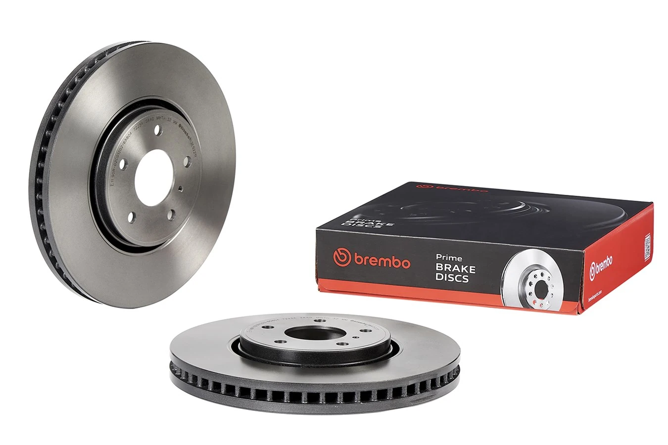 Brake Disc PRIME LINE - UV Coated 09.E522.11