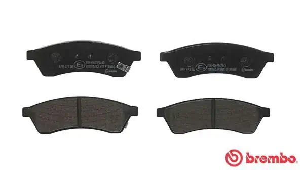 Brake Pad Set, disc brake PRIME LINE P 10 060
