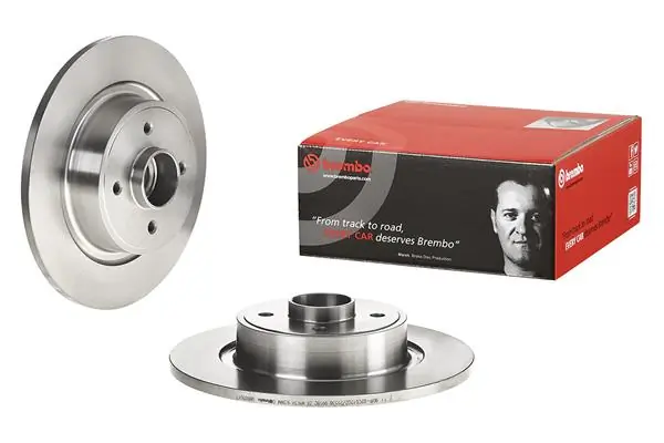 Brake Disc PRIME LINE - With Bearing Kit 08.B650.17