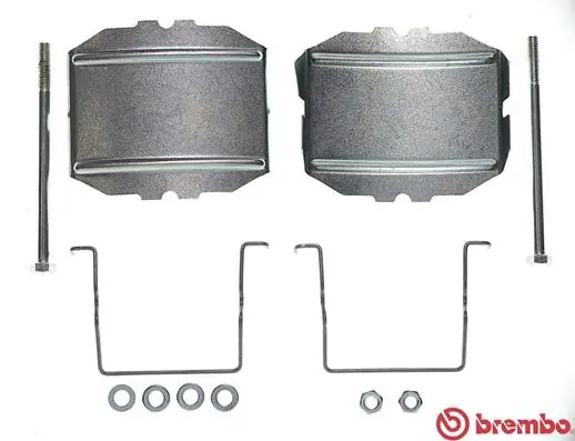 Accessory Kit, disc brake pad PRIME LINE A 02 232