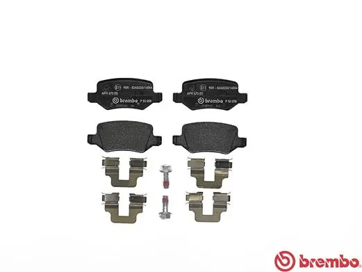 Brake Pad Set, disc brake PRIME LINE P 50 058