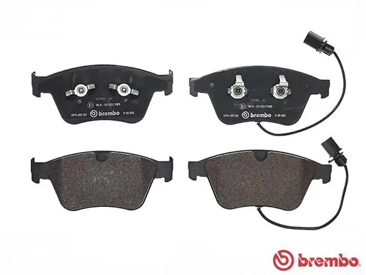 Brake Pad Set, disc brake PRIME LINE P 05 003