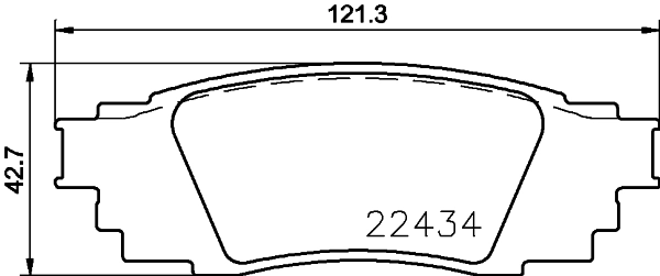 Brake Pad Set, disc brake PRIME LINE P 83 160