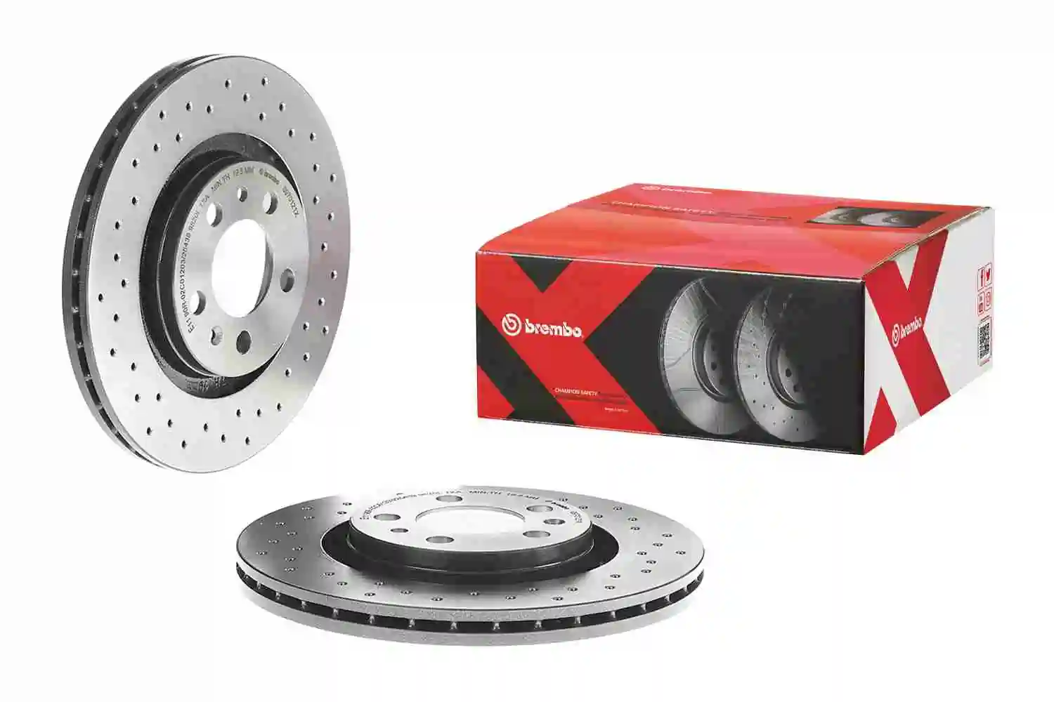 Brake Disc XTRA LINE - Xtra 09.7012.1X