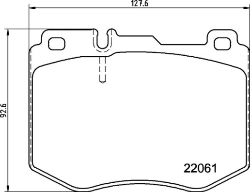 Brake Pad Set, disc brake PRIME LINE P 50 145