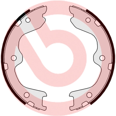 Brake Shoe Set, parking brake ESSENTIAL LINE S 56 544