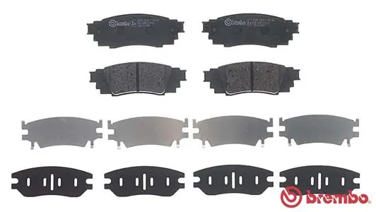 Brake Pad Set, disc brake PRIME LINE P 83 160
