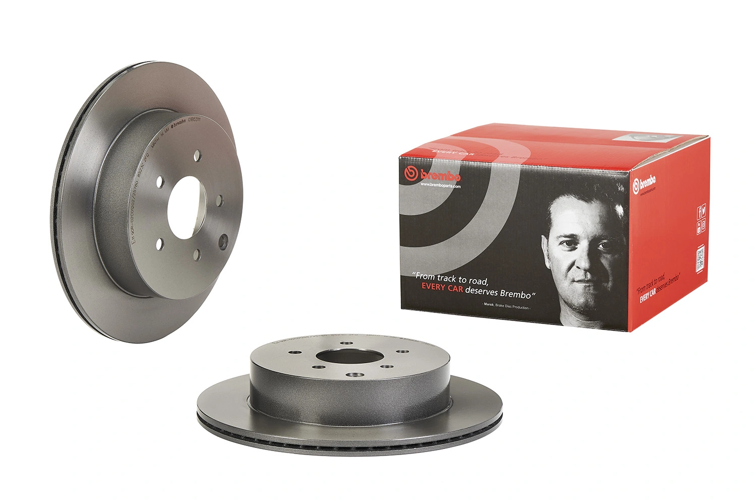 Brake Disc PRIME LINE - UV Coated 09.B531.11