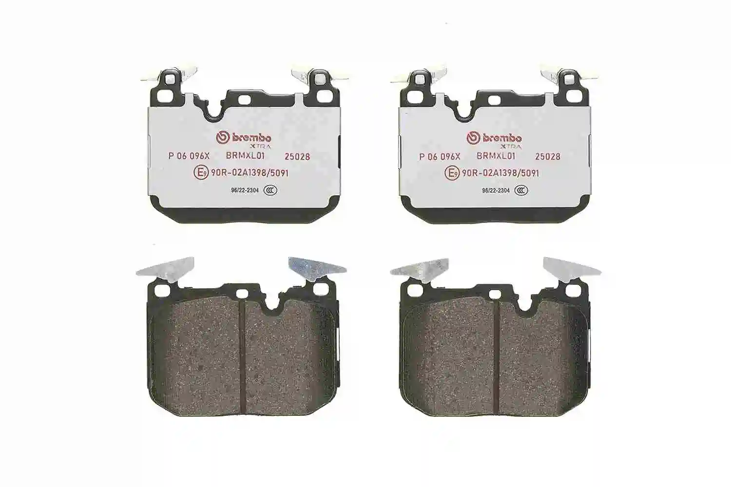 Brake Pad Set, disc brake XTRA LINE P 06 096X