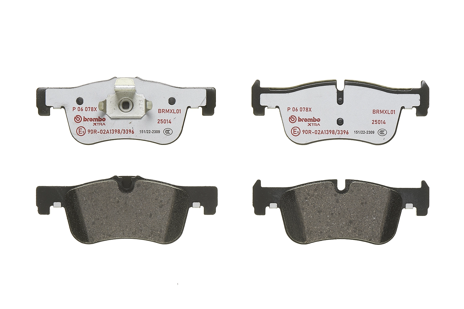 Brake Pad Set, disc brake XTRA LINE P 06 078X