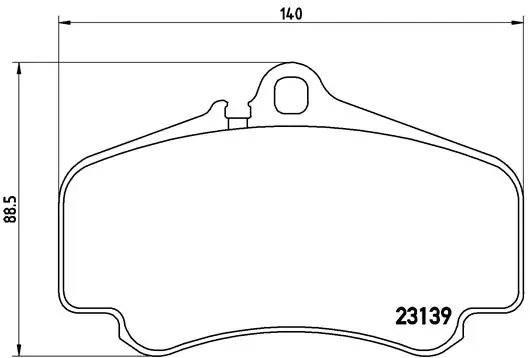 Brake Pad Set, disc brake PRIME LINE P 65 011