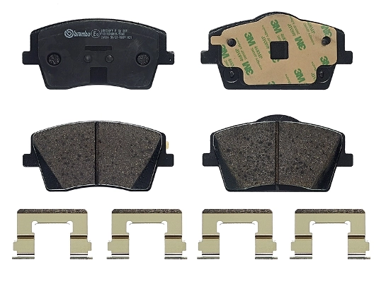 Brake Pad Set, disc brake PRIME LINE P 86 031