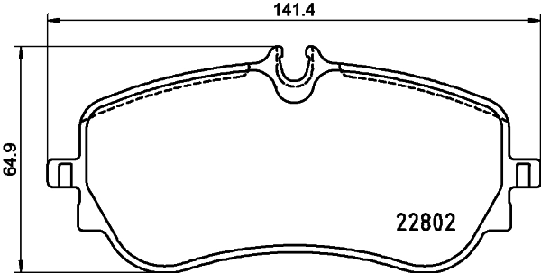 Brake Pad Set, disc brake PRIME LINE P 85 172