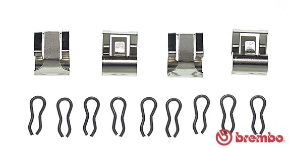 Accessory Kit, disc brake pad PRIME LINE A 02 203