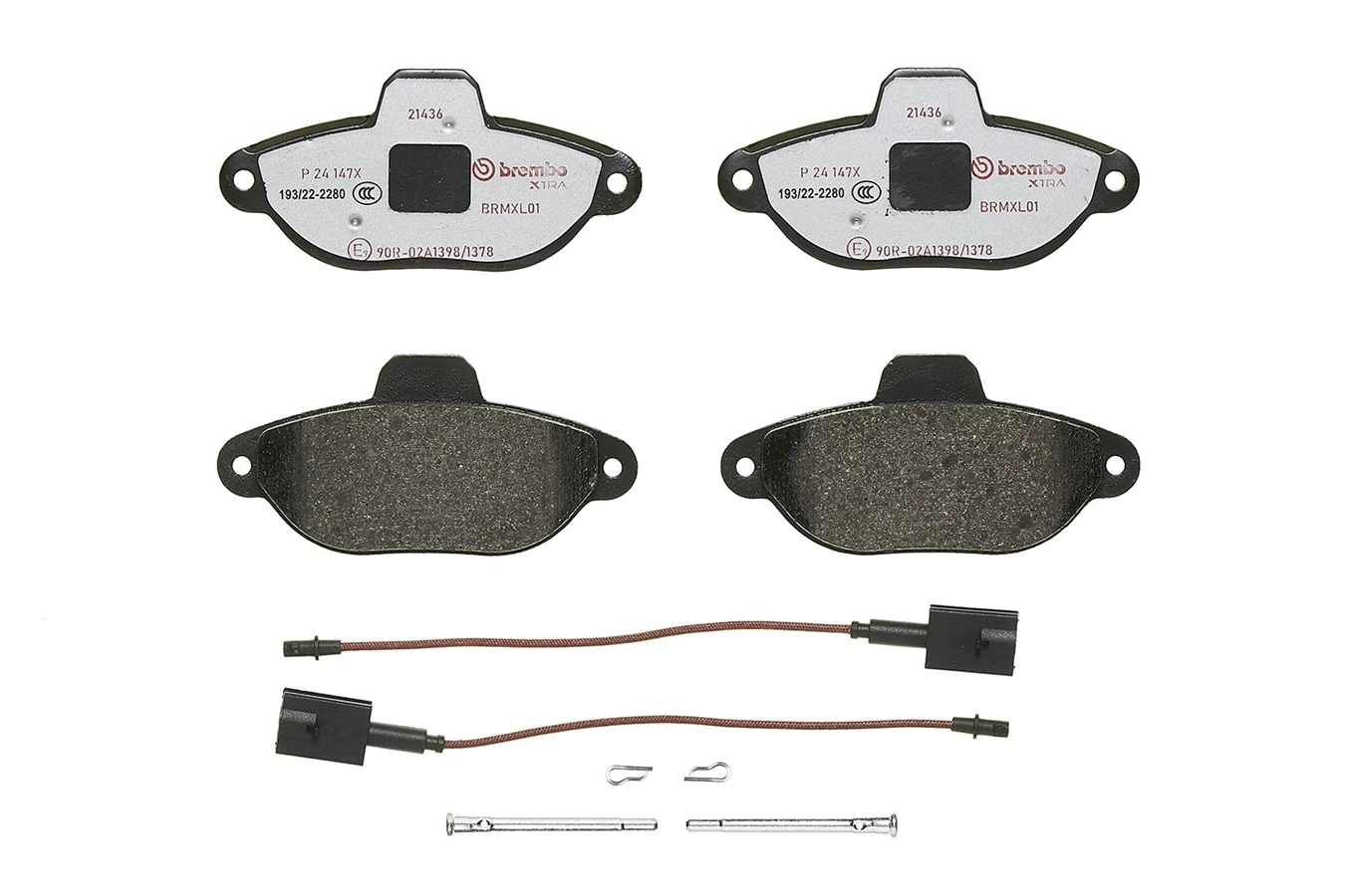 Brake Pad Set, disc brake XTRA LINE P 24 147X