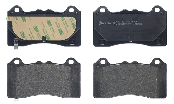 Brake Pad Set, disc brake PRIME LINE P 24 202