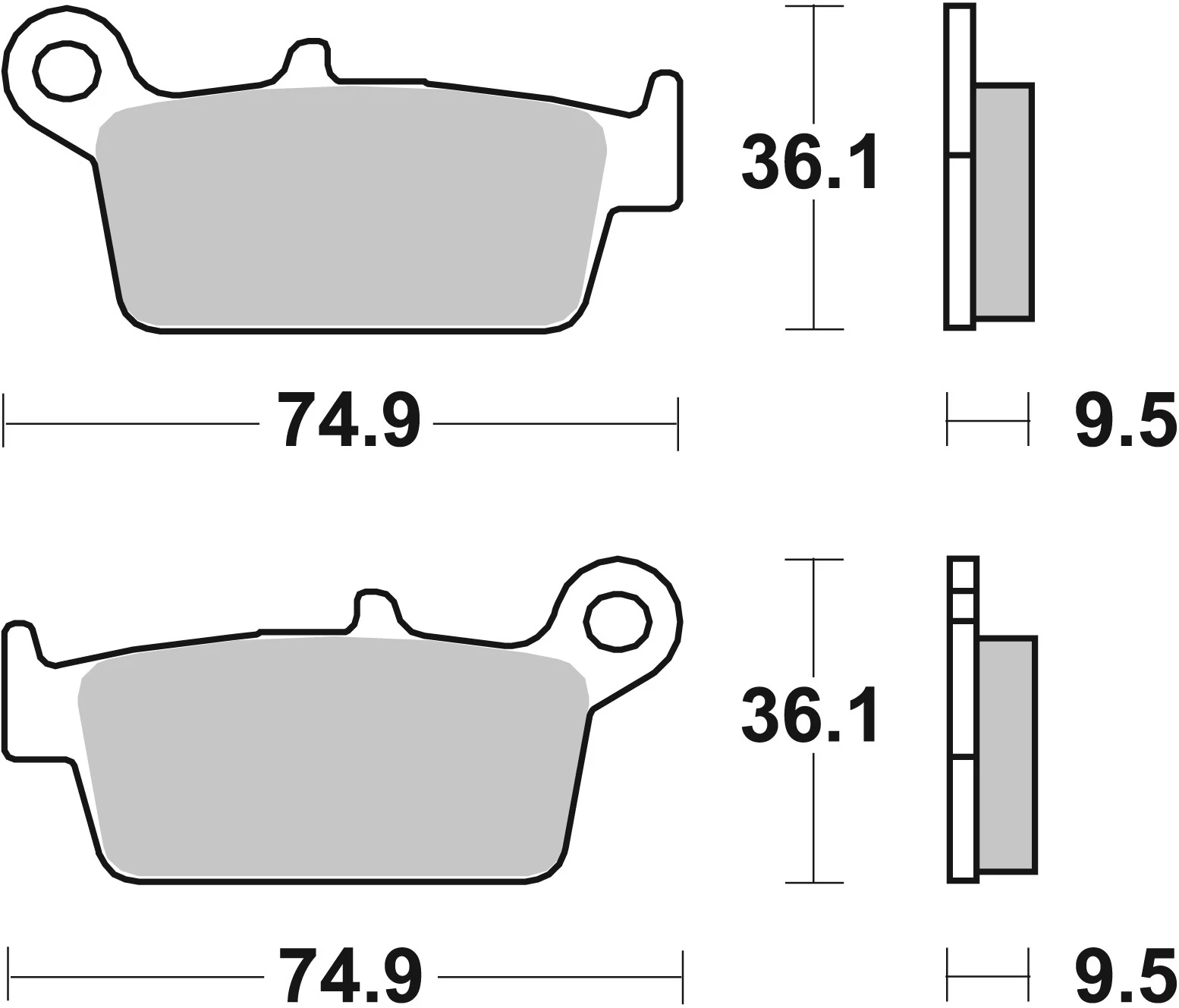 BREMBO 07HO26SD Оригинальный