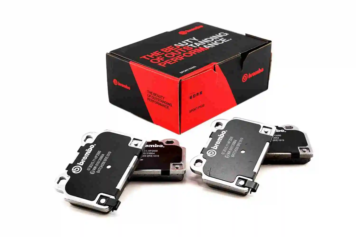 High Performance Brake Pad Set UPGRADE, SPORT | HP2000 07.B315.11