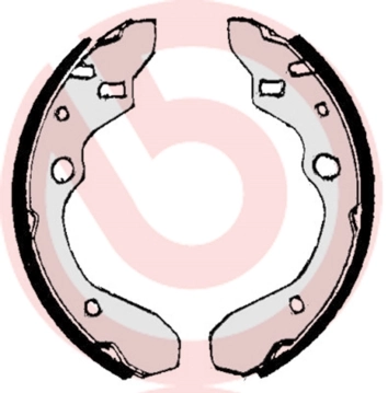 Brake Shoe Set ESSENTIAL LINE S 49 506