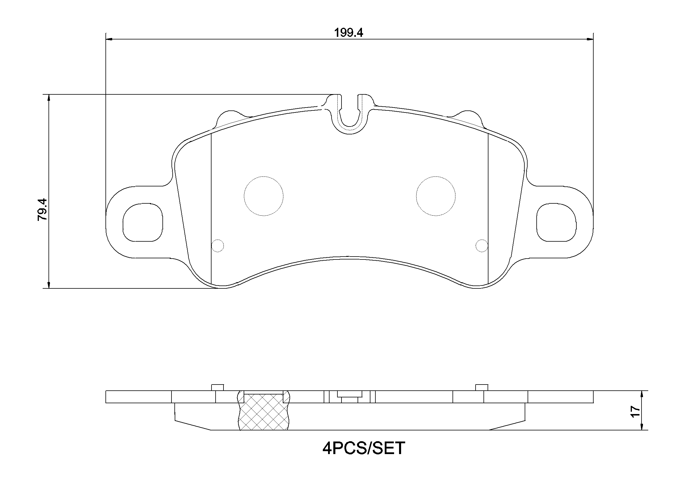 Brake Pad Set, disc brake PRIME LINE P 65 041