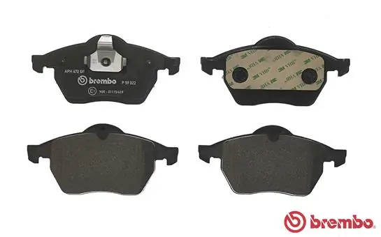 Brake Pad Set, disc brake PRIME LINE P 59 022