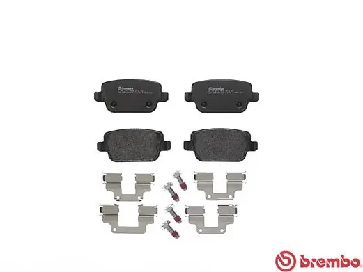 Brake Pad Set, disc brake PRIME LINE P 44 017