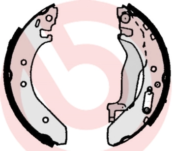 Brake Shoe Set ESSENTIAL LINE S 52 503