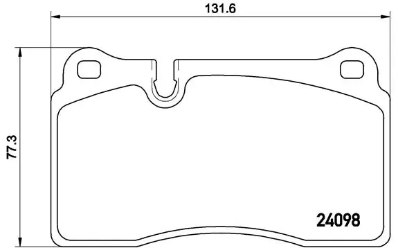 Brake Pad Set, disc brake PRIME LINE P 85 110