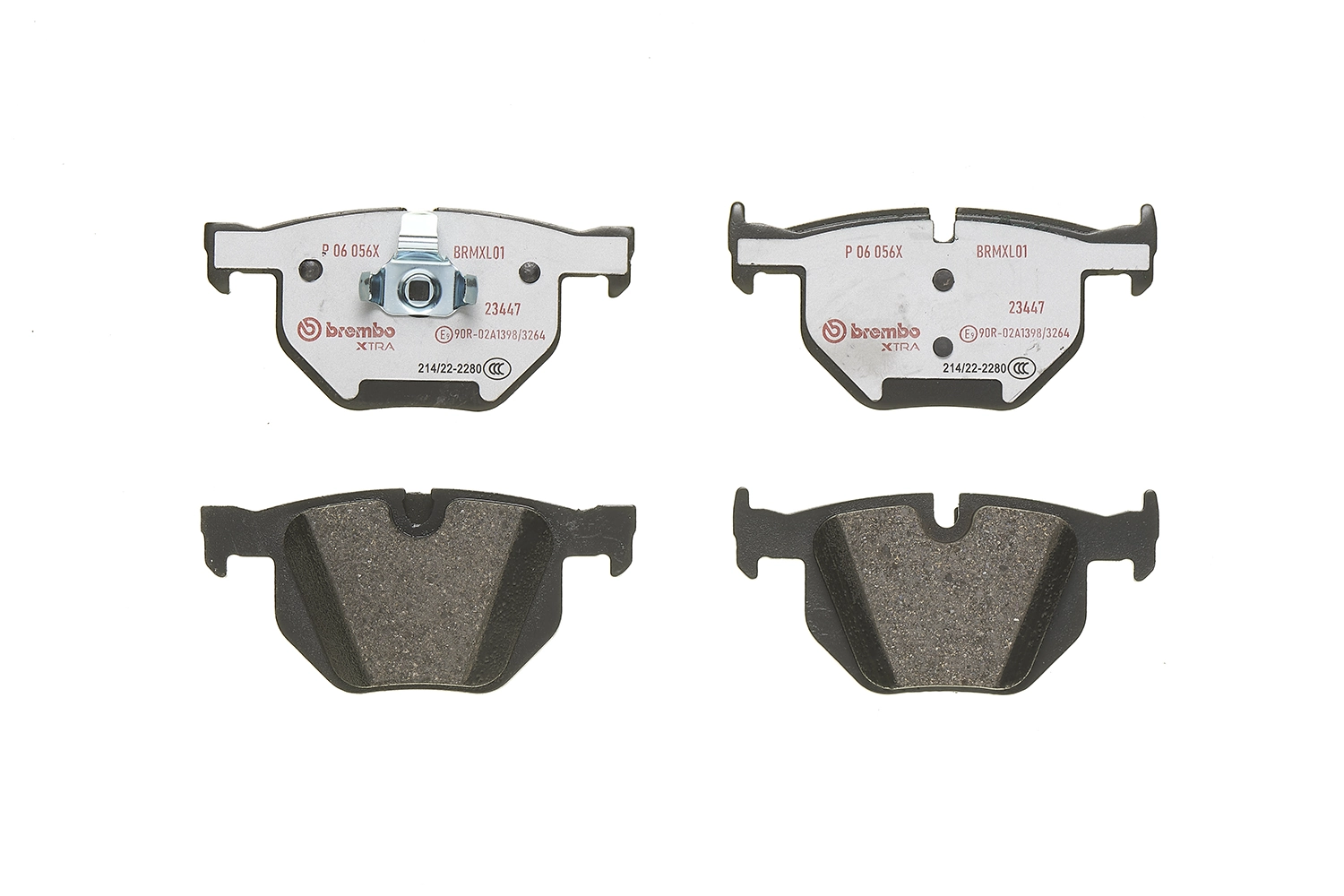 Brake Pad Set, disc brake XTRA LINE P 06 056X