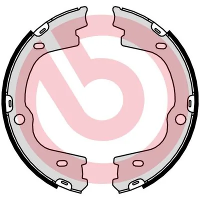 Brake Shoe Set, parking brake ESSENTIAL LINE S 30 544