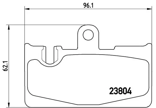 Brake Pad Set, disc brake PRIME LINE P 83 059