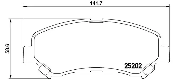 Brake Pad Set, disc brake PRIME LINE P 79 028