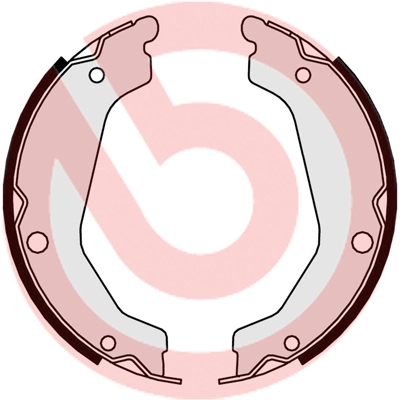 Brake Shoe Set, parking brake ESSENTIAL LINE S 30 531