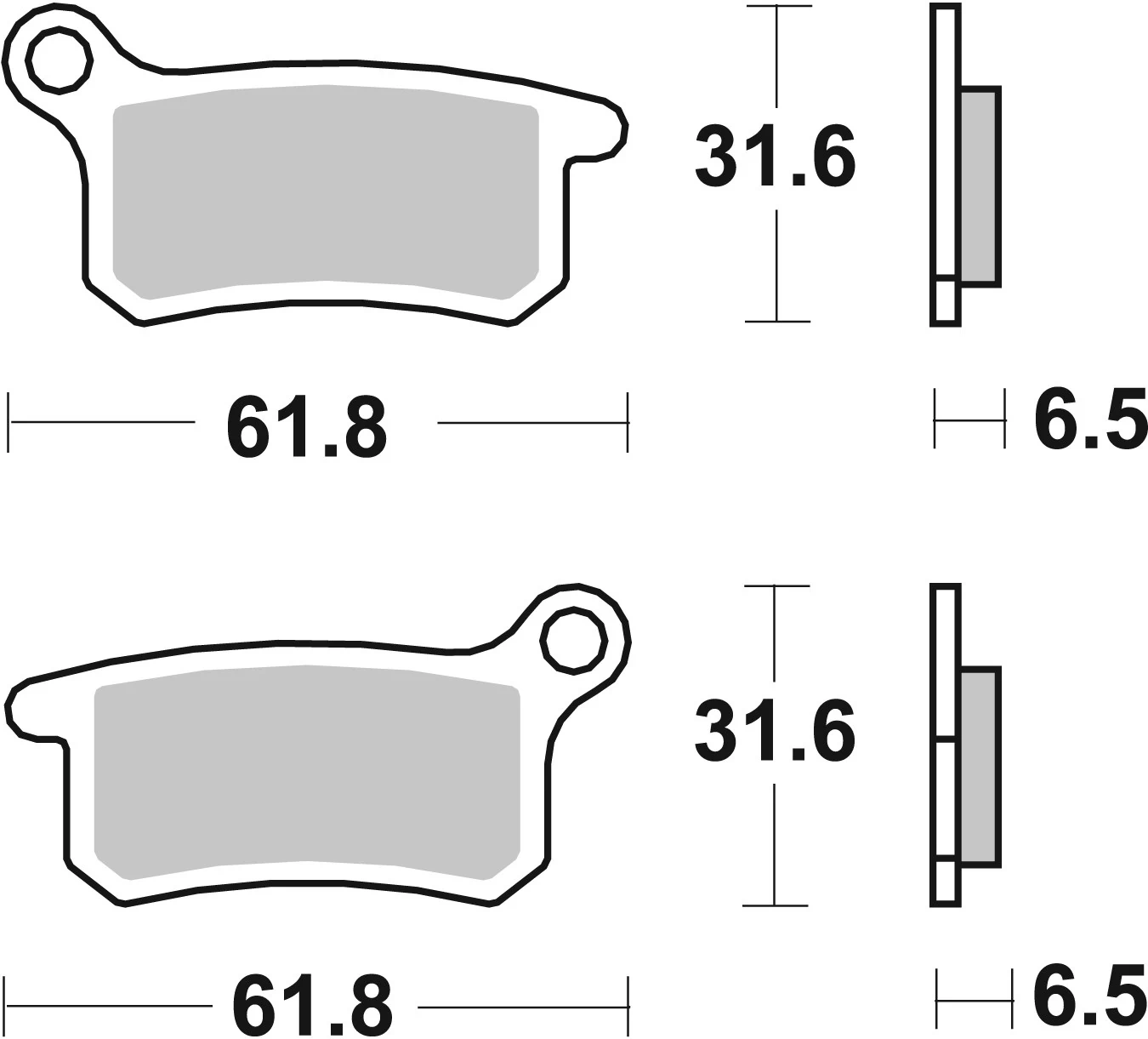 BREMBO 07GR69SX 純正の