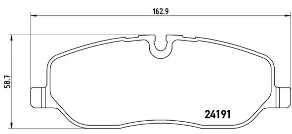 Brake Pad Set, disc brake PRIME LINE P 44 014
