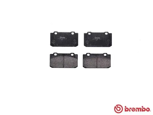 BREMBO P 23 027 Brake Pad Set, disc brake