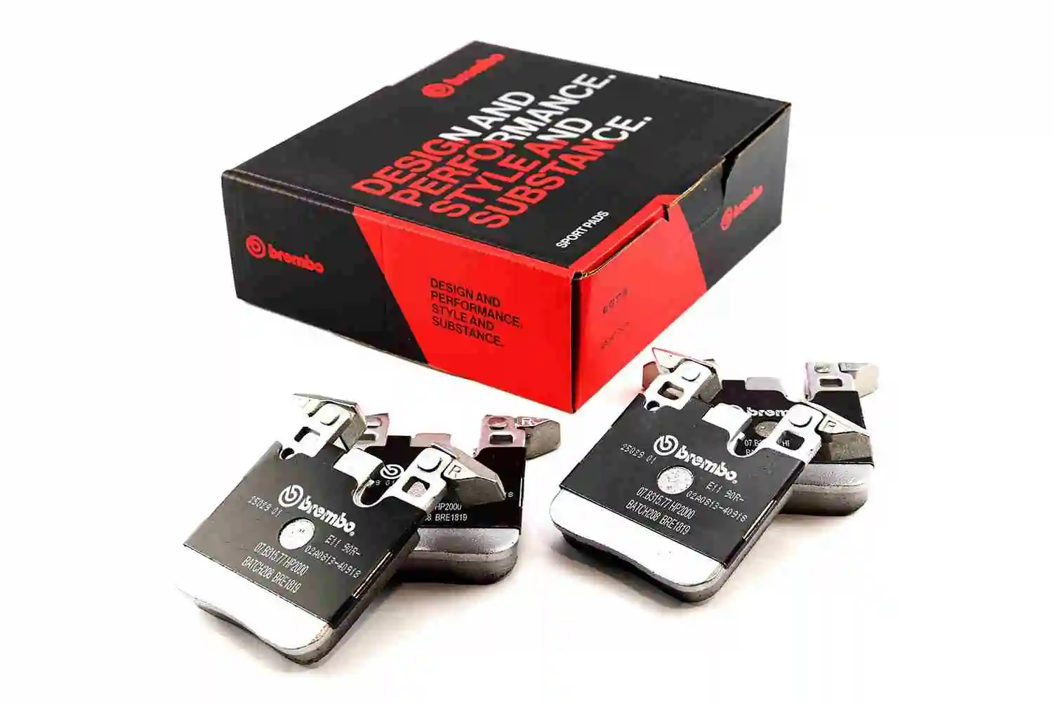 High Performance Brake Pad Set UPGRADE, SPORT | HP2000 07.B315.77