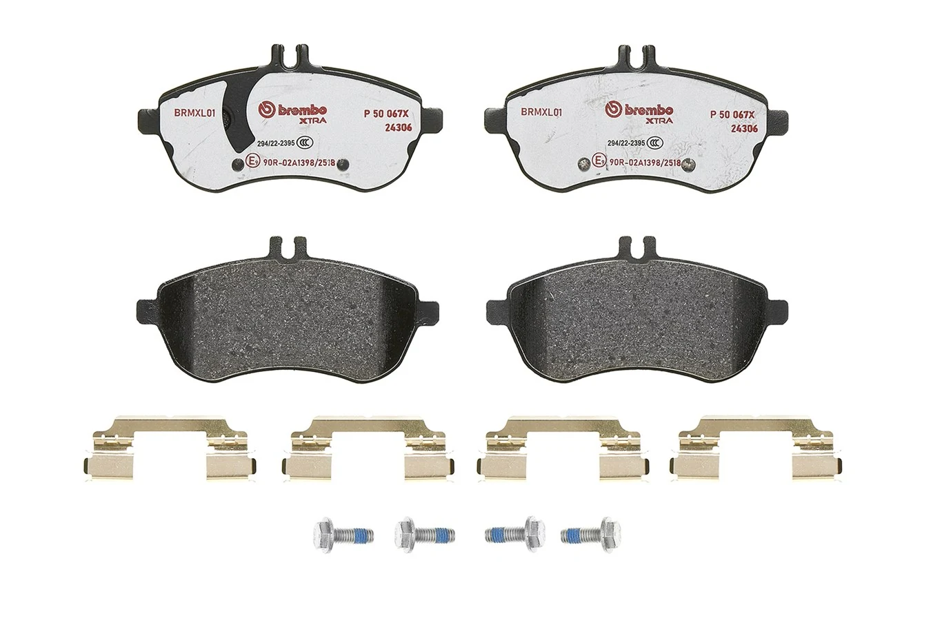 Brake Pad Set, disc brake XTRA LINE P 50 067X