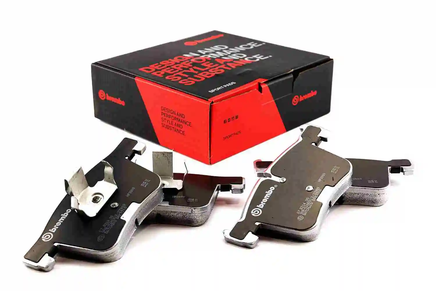 High Performance Brake Pad Set UPGRADE, SPORT | HP2000 07.B314.98