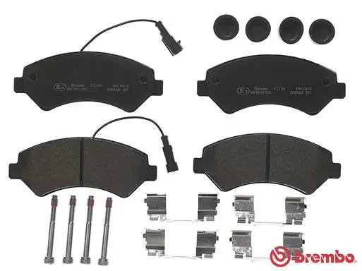 Brake Pad Set, disc brake PRIME LINE P 23 161