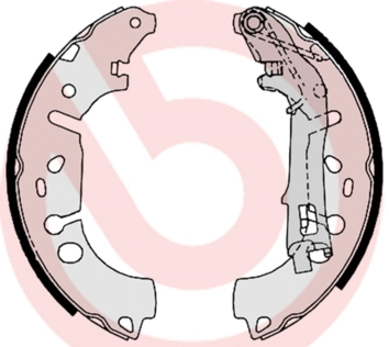 Brake Shoe Set ESSENTIAL LINE S 23 531