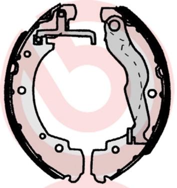 Brake Shoe Set ESSENTIAL LINE S 85 515