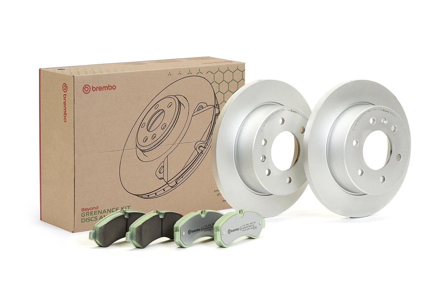 Brake Kit, disc brake BEYOND LINE - Greenance KT 10 055