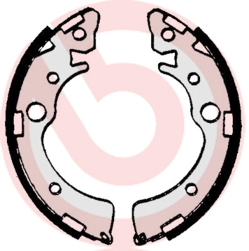 Brake Shoe Set ESSENTIAL LINE S 28 509