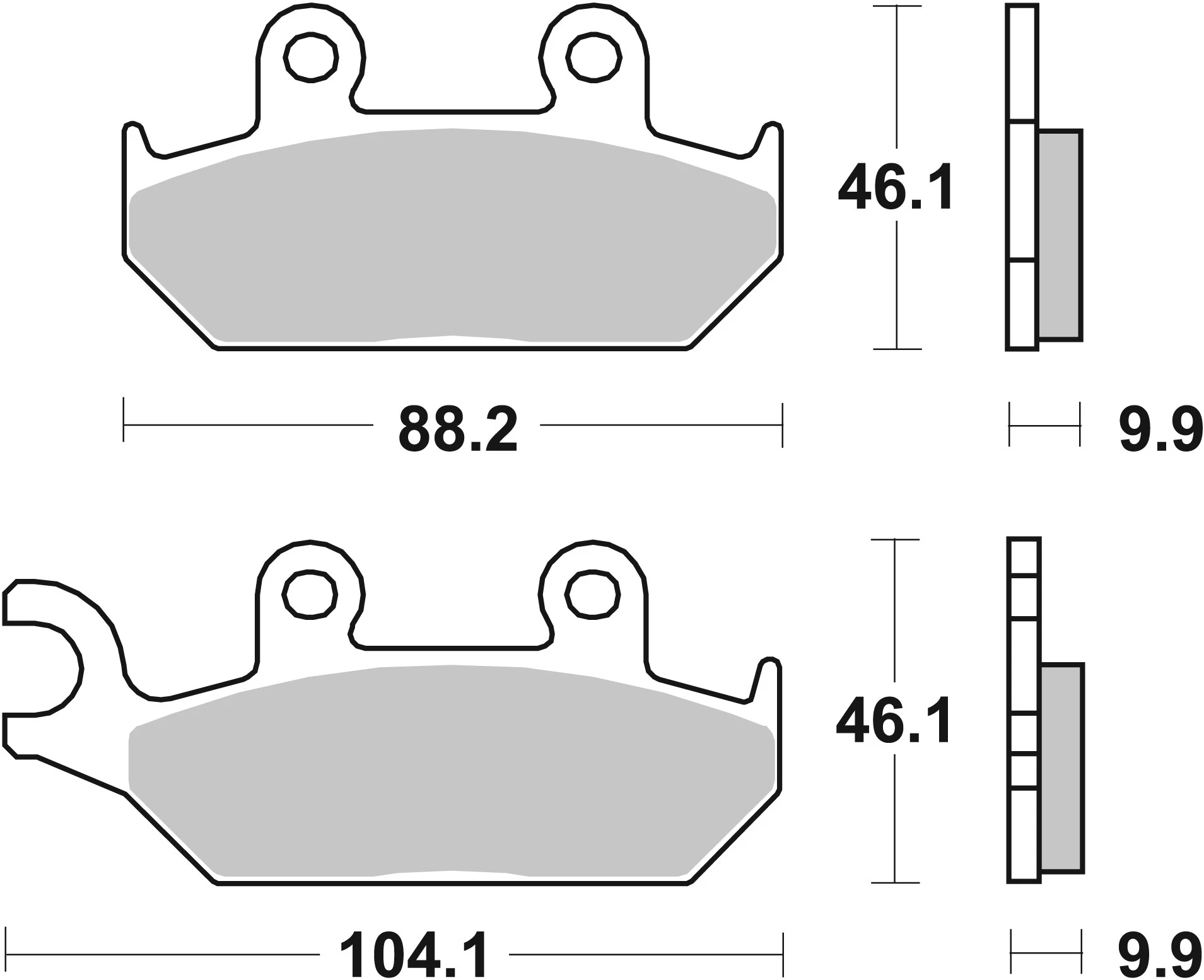 BREMBO 07YA25SA D'origine