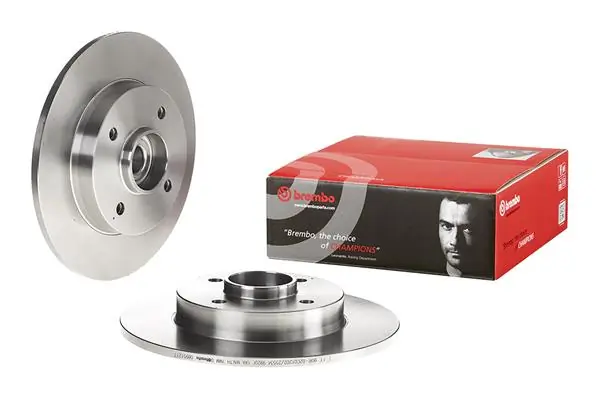Brake Disc PRIME LINE - With Bearing Kit 08.9512.17