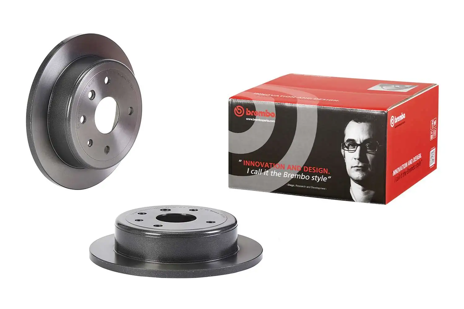Brake Disc PRIME LINE - UV Coated 08.E764.11