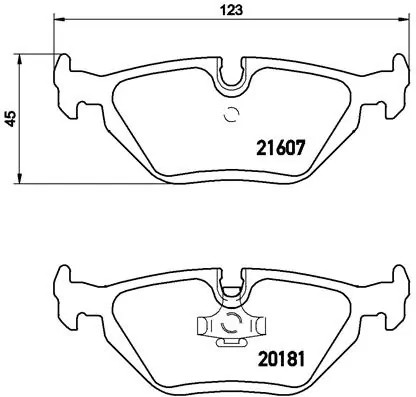 Brake Pad Set, disc brake PRIME LINE P 06 013