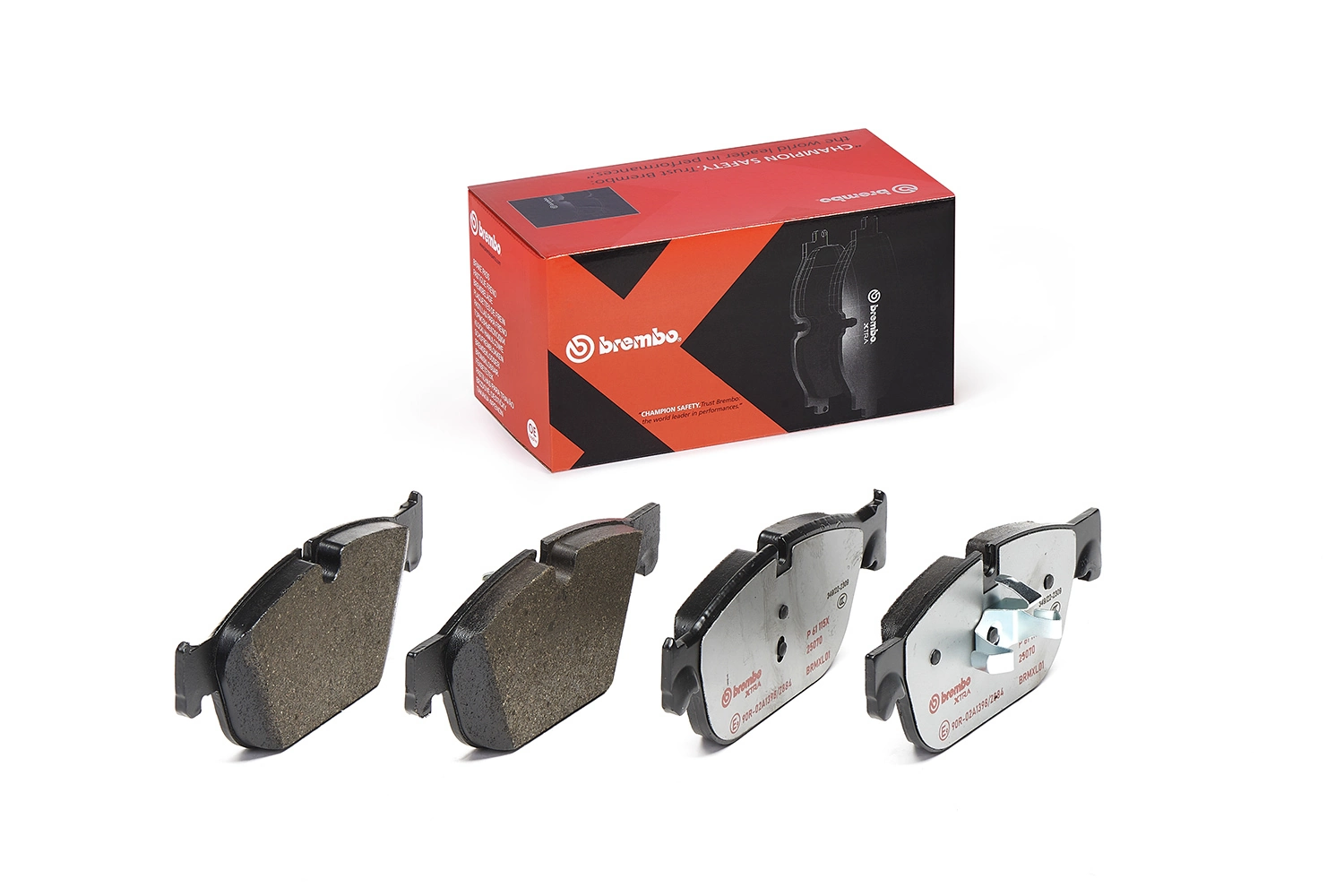 Brake Pad Set, disc brake XTRA LINE P 61 115X